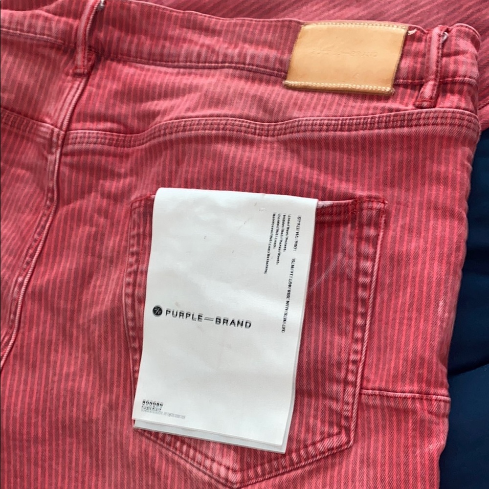 Men's Skinny Jeans - Red